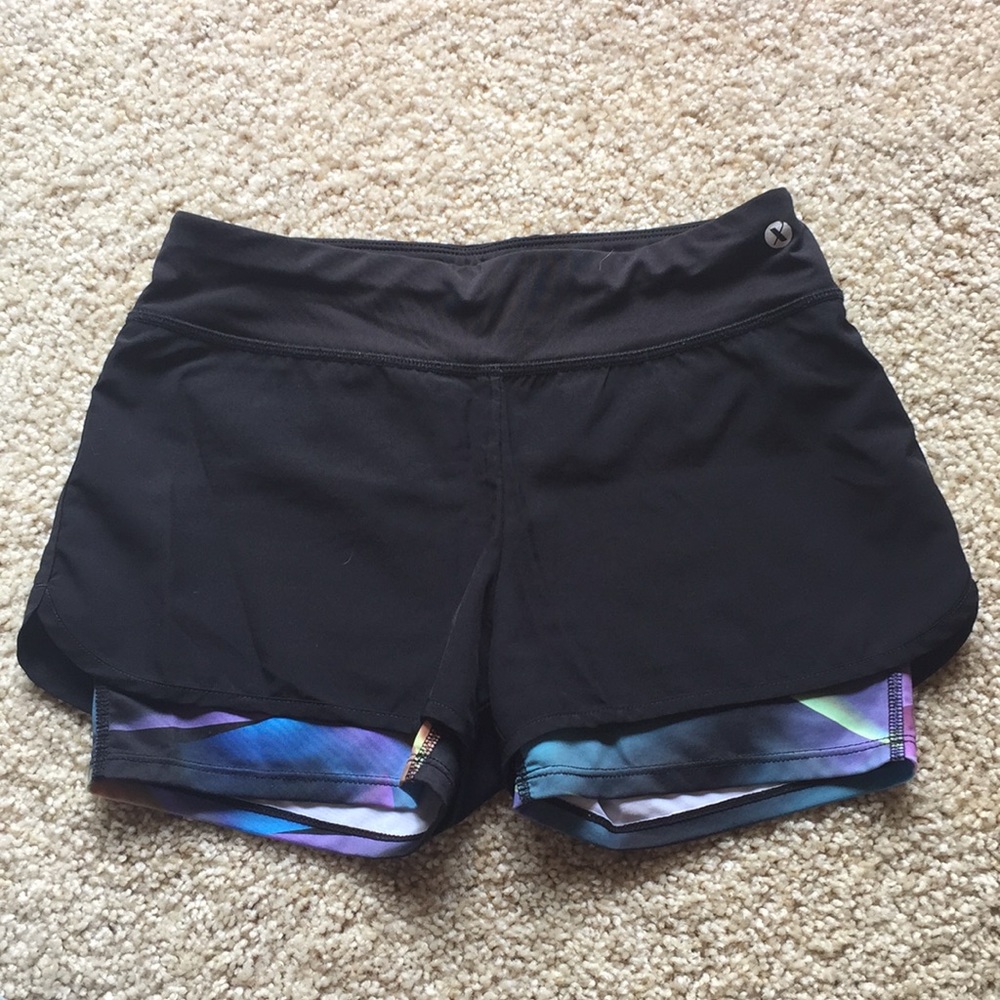 Girls black shorts